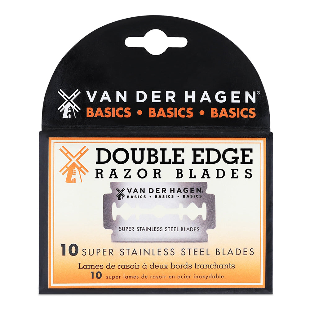 Van Der Hagen Basics Double Edge Razor Blades 10Ea